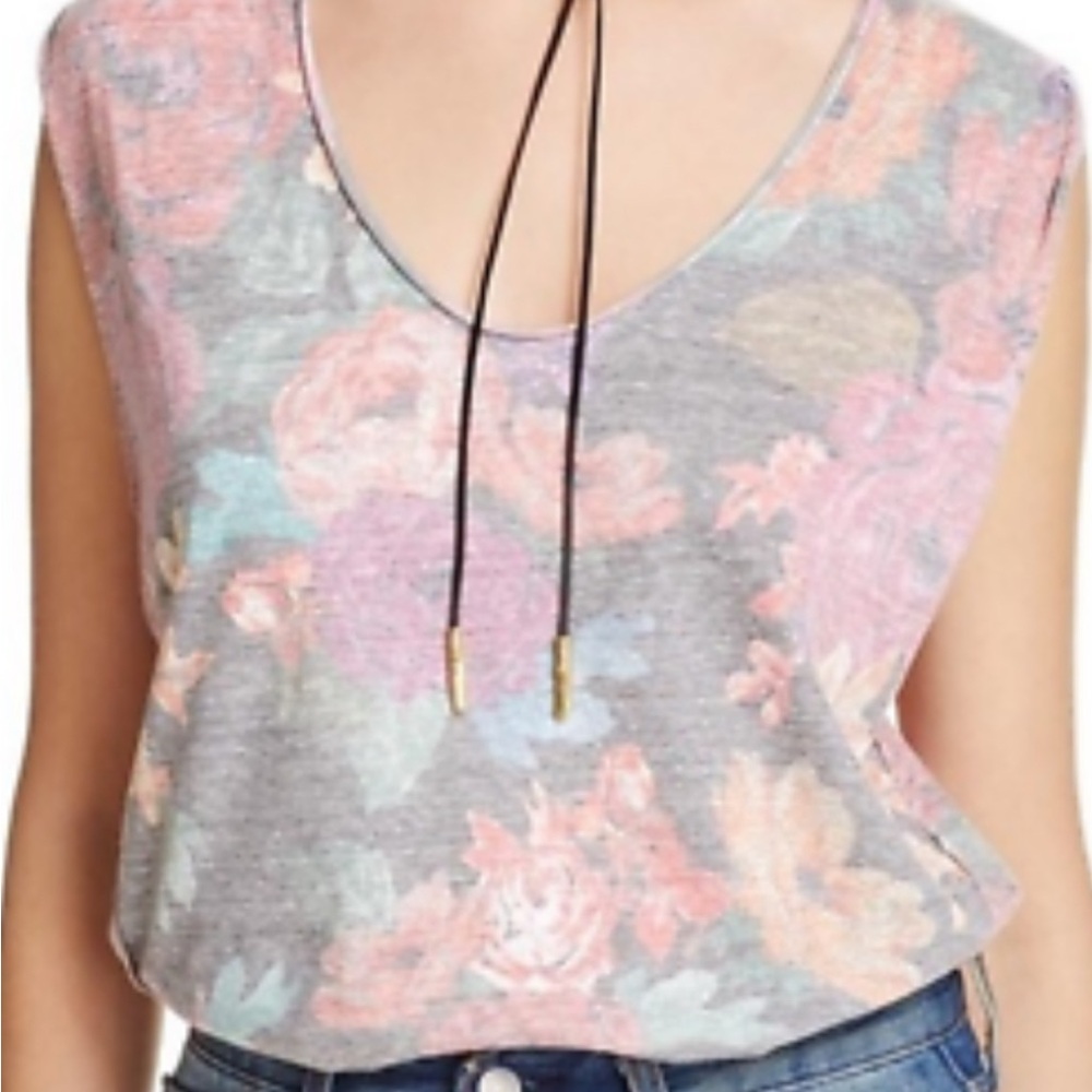 We the Free Floral Sleeveless Top